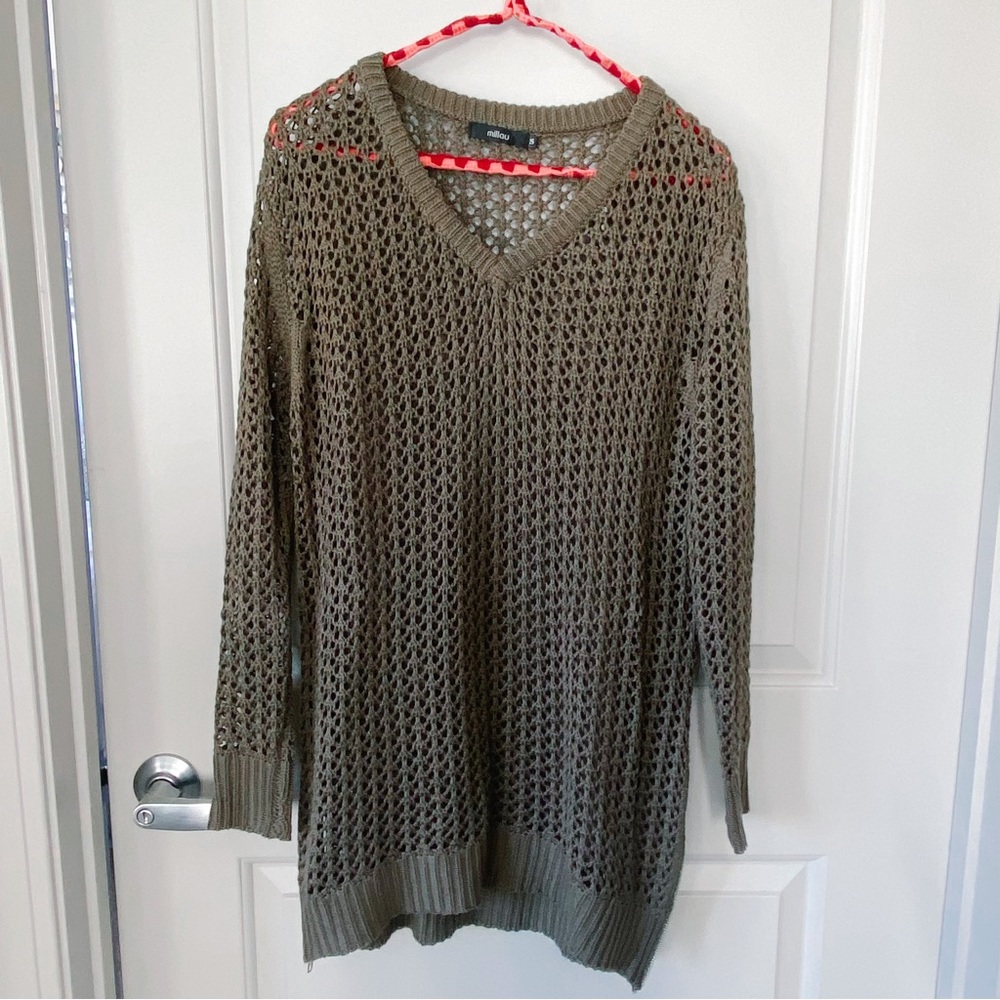 Millau Sweater Dark Green S